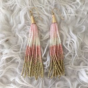 Beaded Earrings, Long